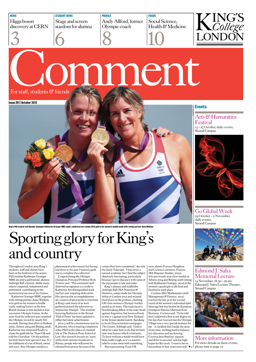 Sporting Glory for King's and Country