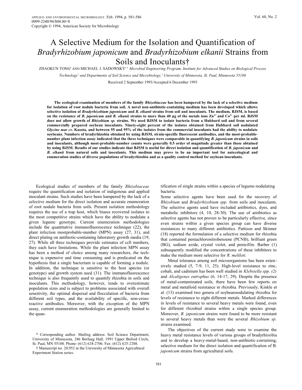 Tification of Single Strains Within a Species of Legume-Nodulating Bacteria