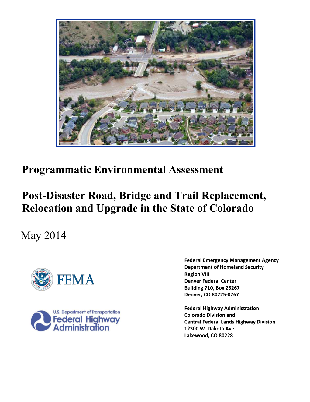 Final EA CSFS Fuels Mitigation Project