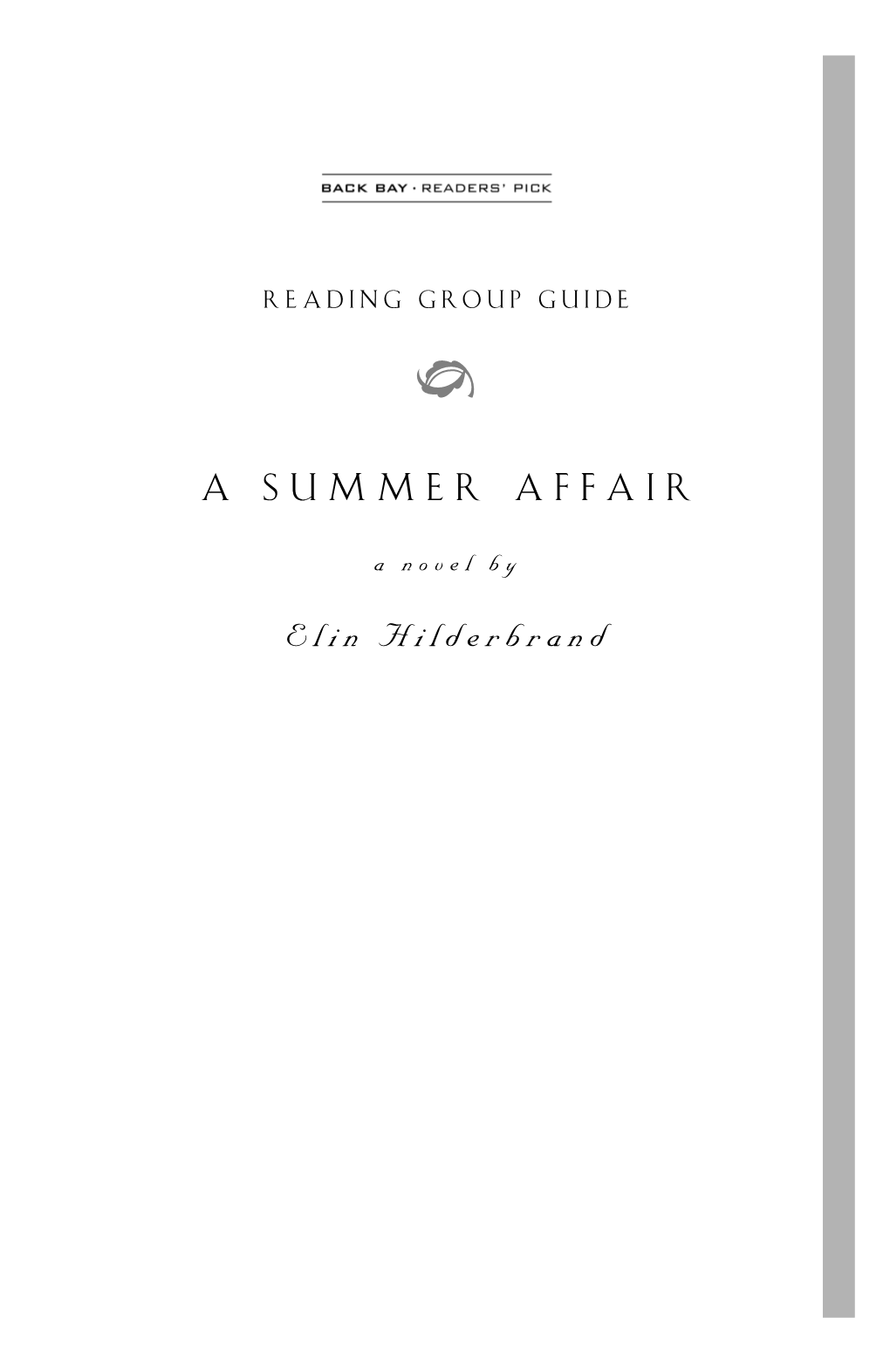 A Summer Affair