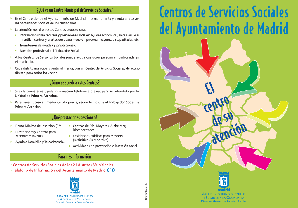 Centros De Servicios Sociales Del Ayuntamiento De Madrid