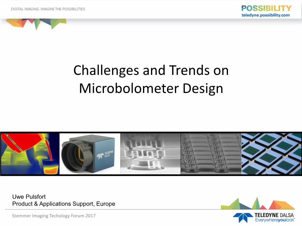 Challenges and Trends on Microbolometer Design