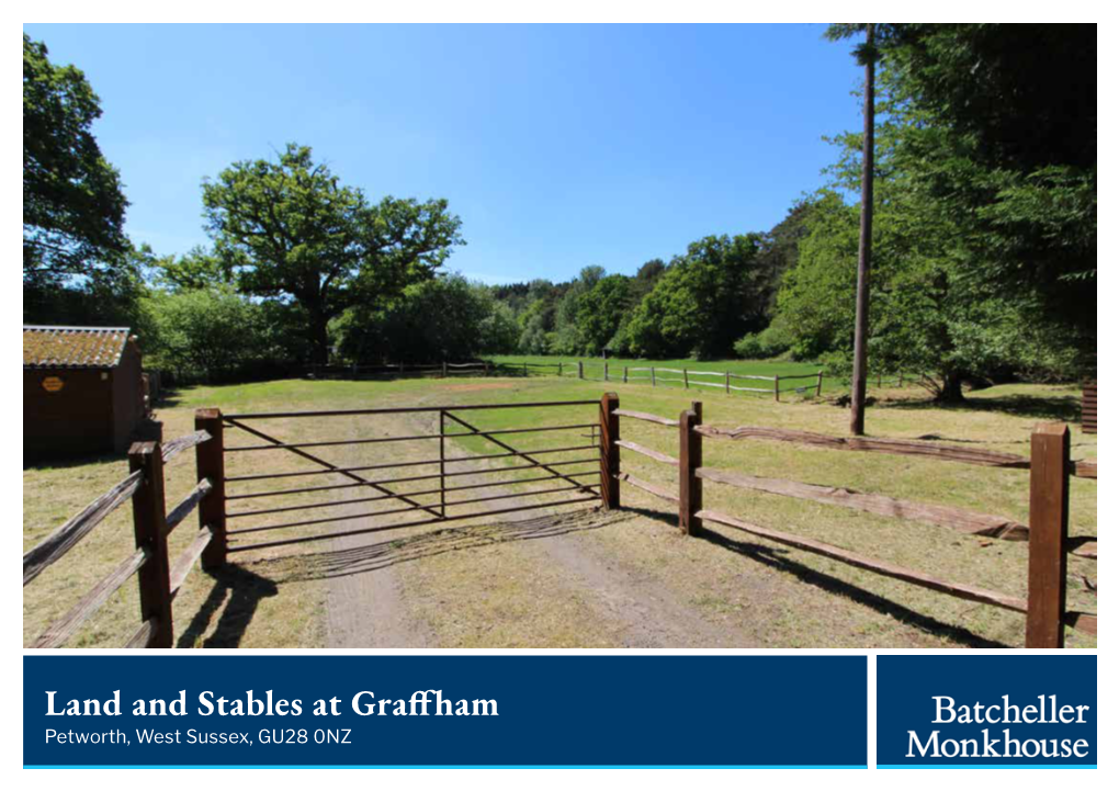 Land and Stables at Graffham