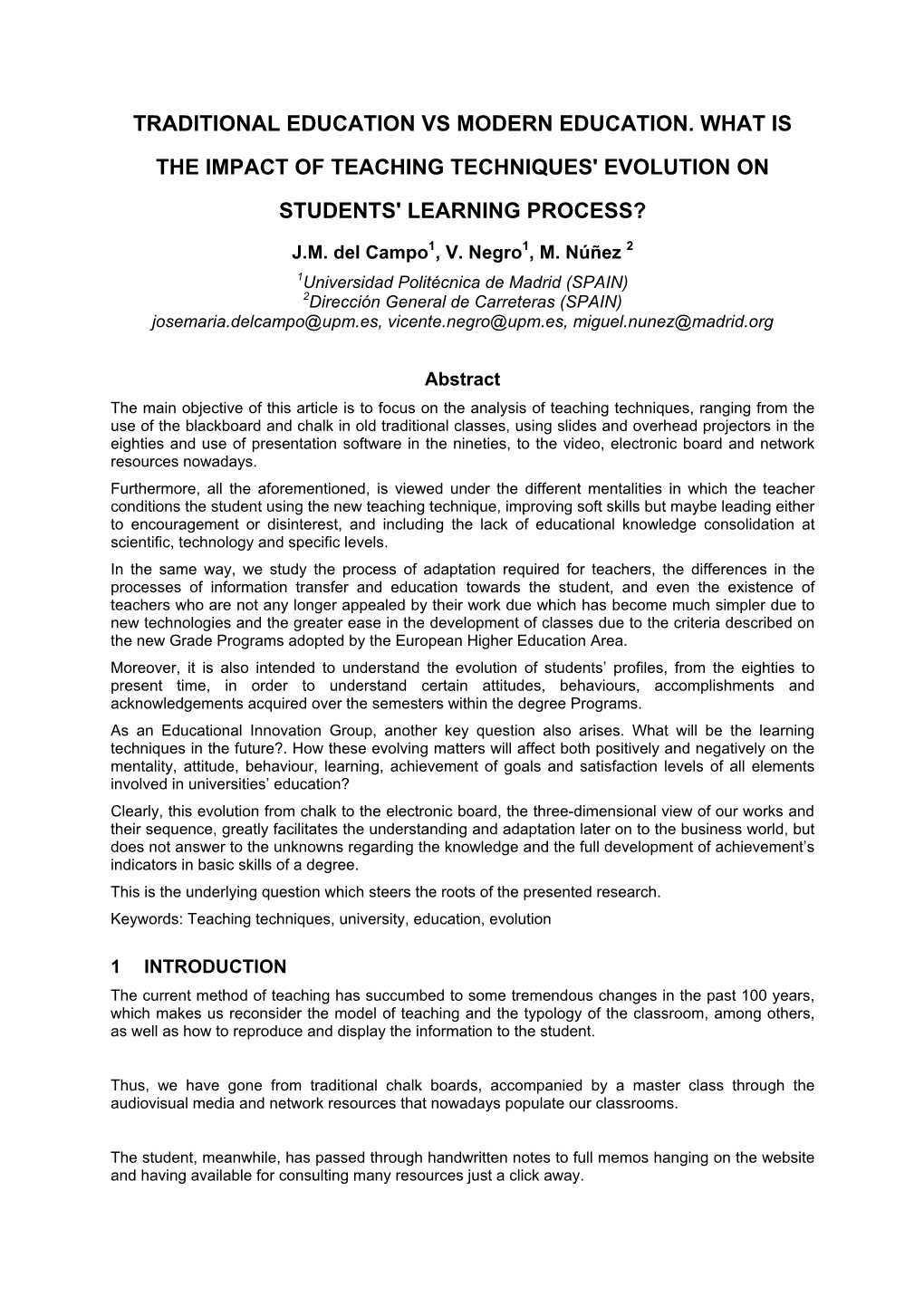 Traditional Education Vs Modern Education. What Is the Impact Of