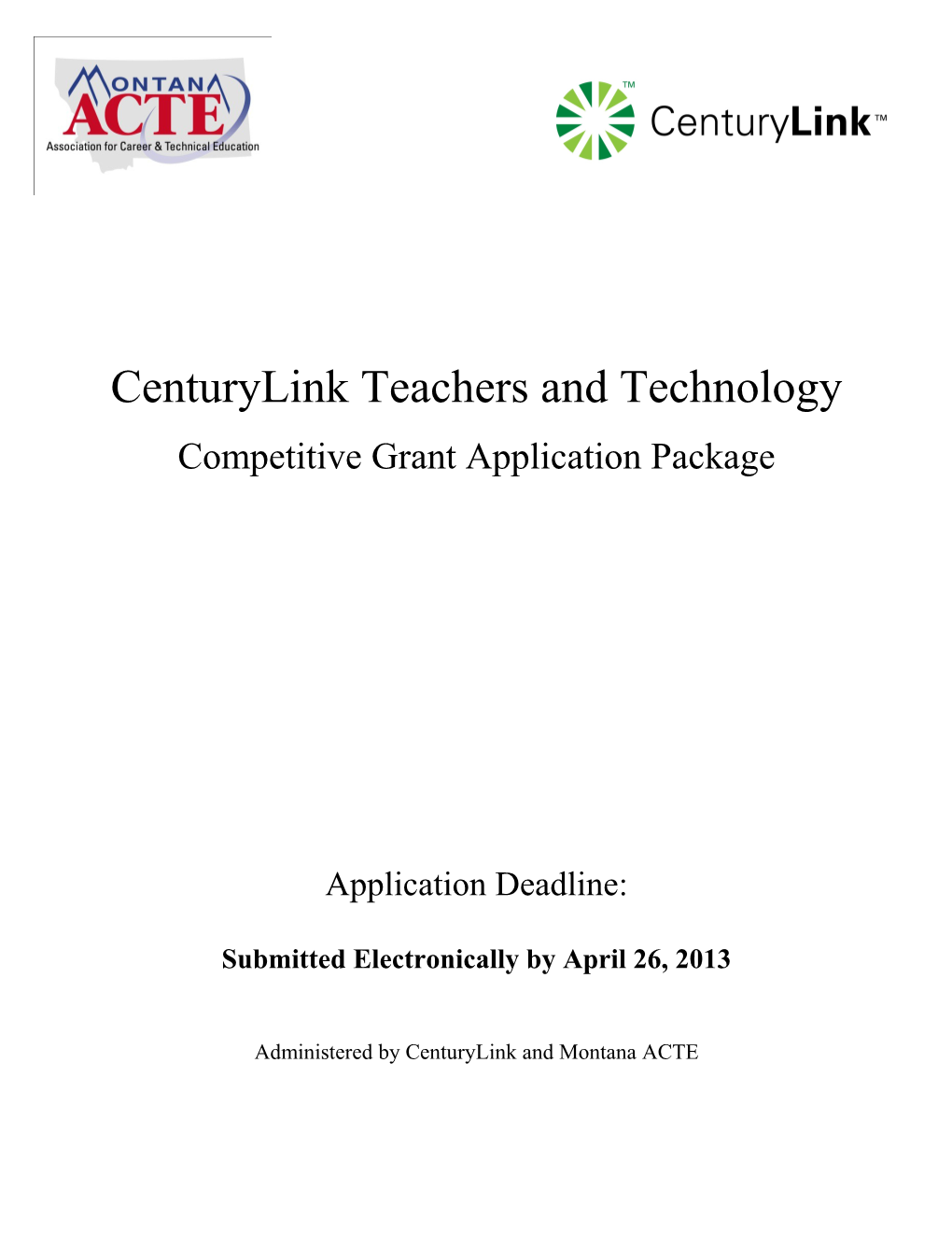 Centurylink Teachers and Technology