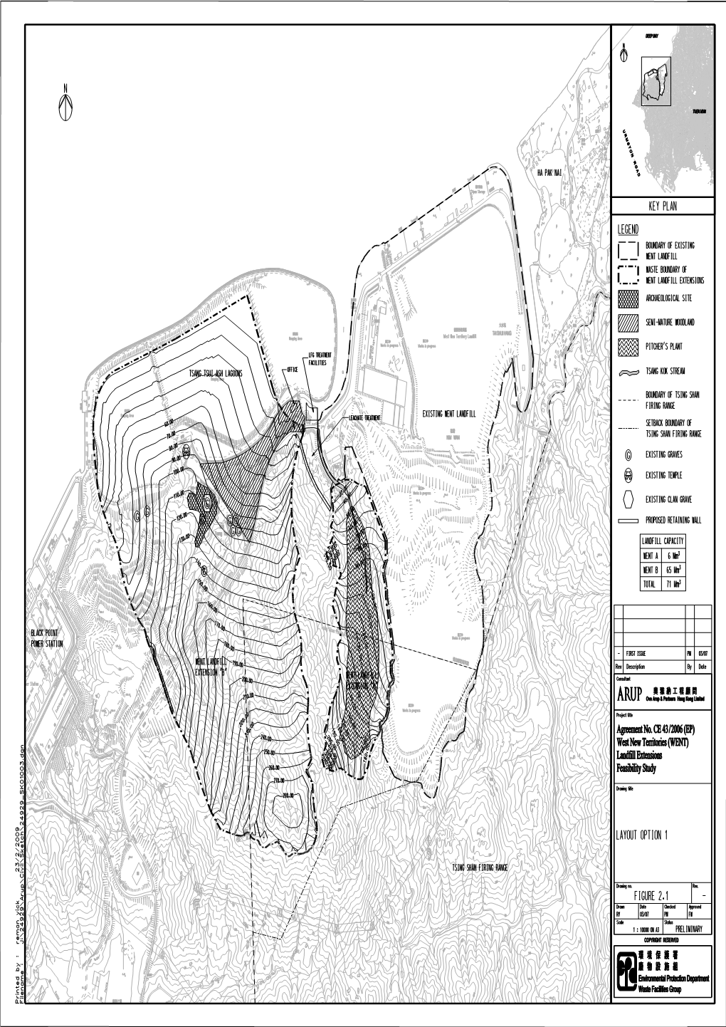 Figure 2.1 Layout Option 1