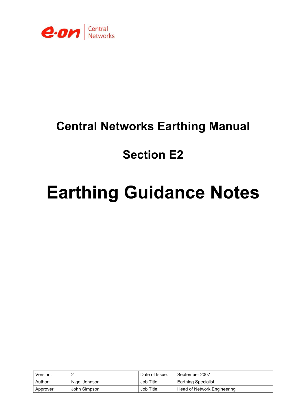 Earthing Manual