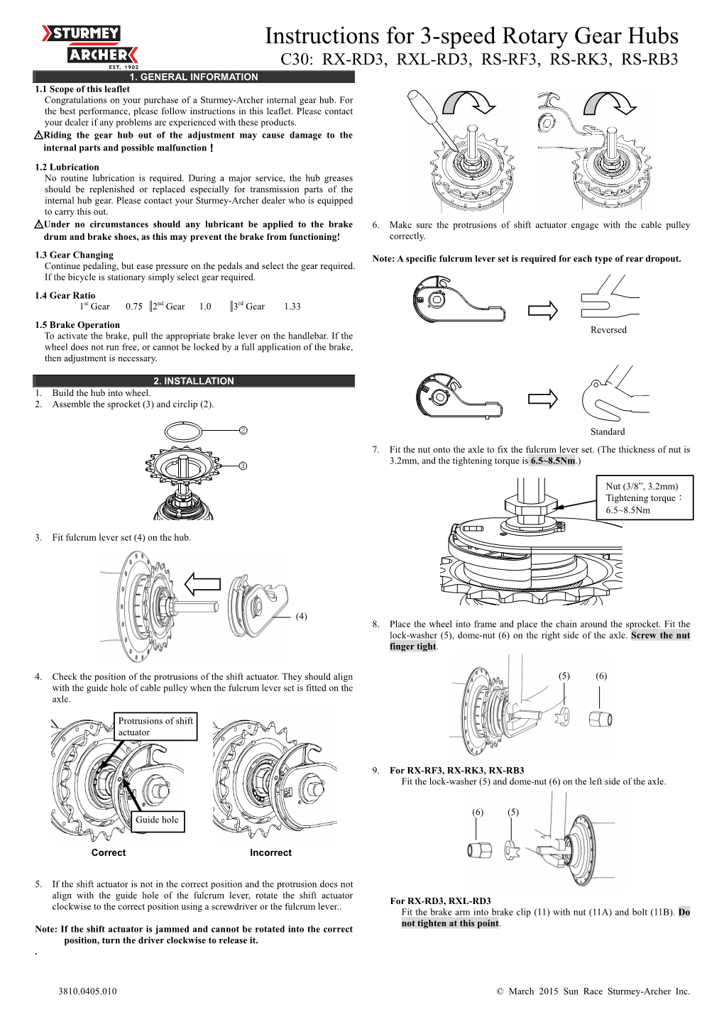 ROTARY 3 SPEED HUBS.Pdf