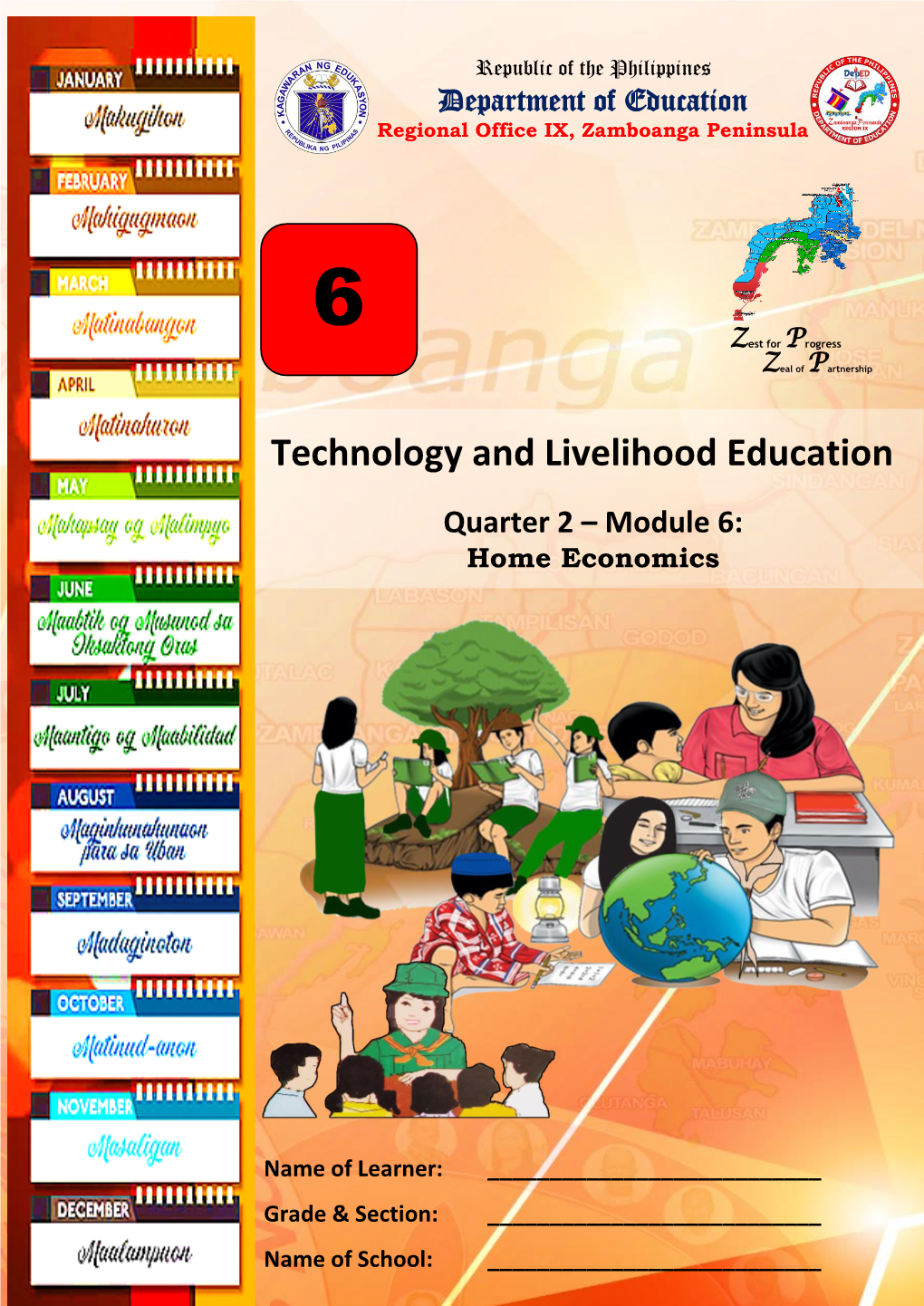 Technology and Livelihood Education Quarter 2 – Module 6: Home Economics