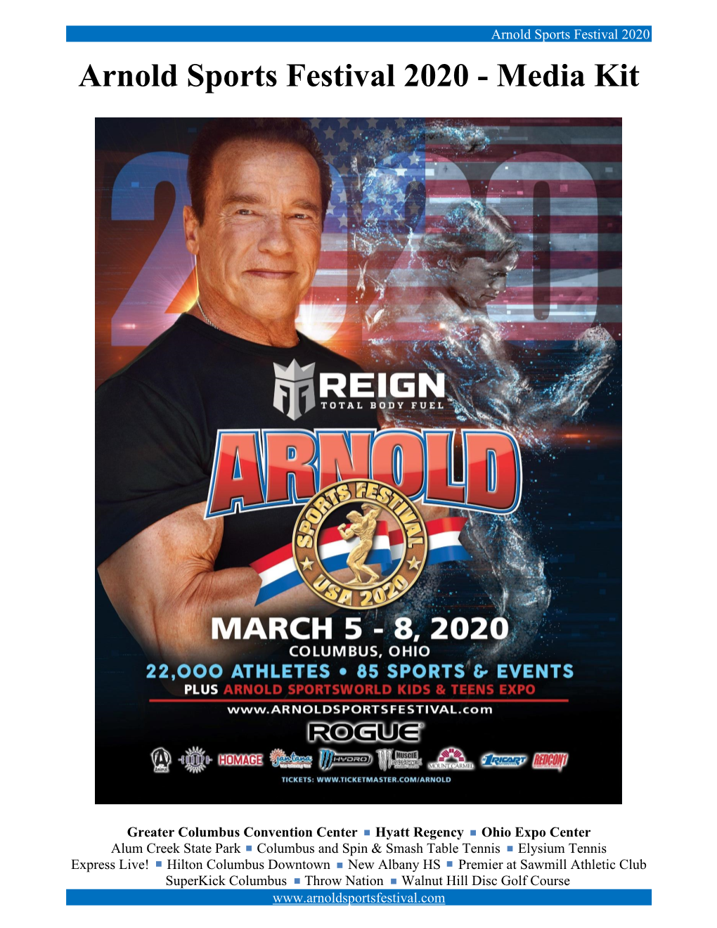 Arnold Sports Festival 2020