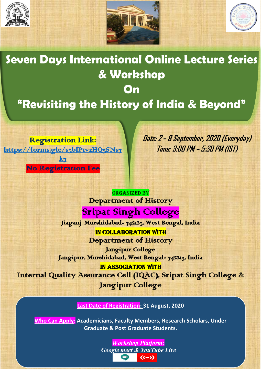 Revisiting the History of India & Beyond