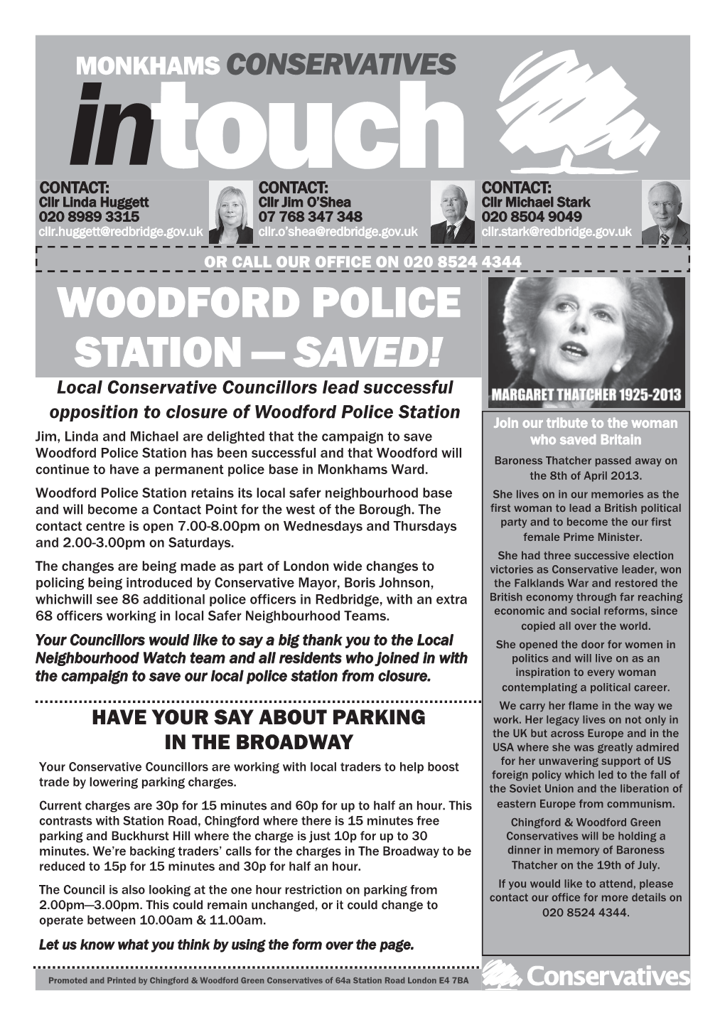 Woodford Police Station — Saved!