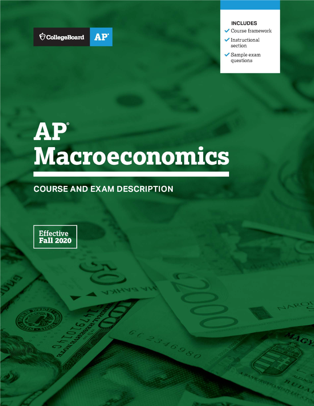 AP Macroeconomics Course 7 College Course Equivalent 7 Prerequisites