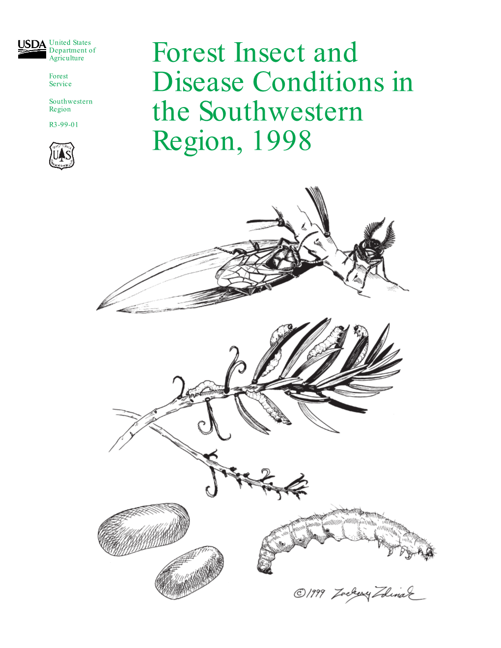 Forest Insect and Disease Conditions in the Southwestern Region, 1998
