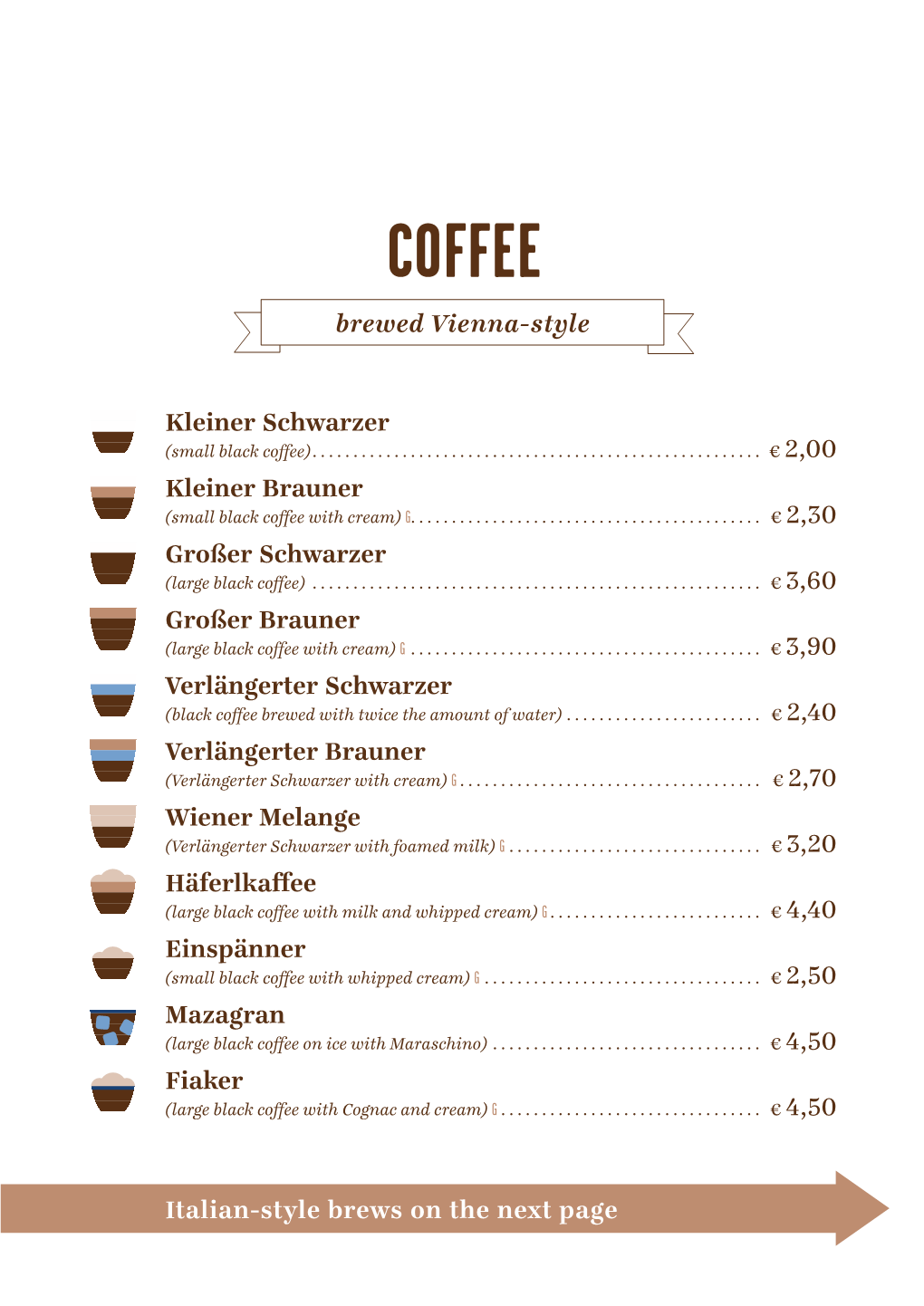 COFFEE Brewed Vienna-Style