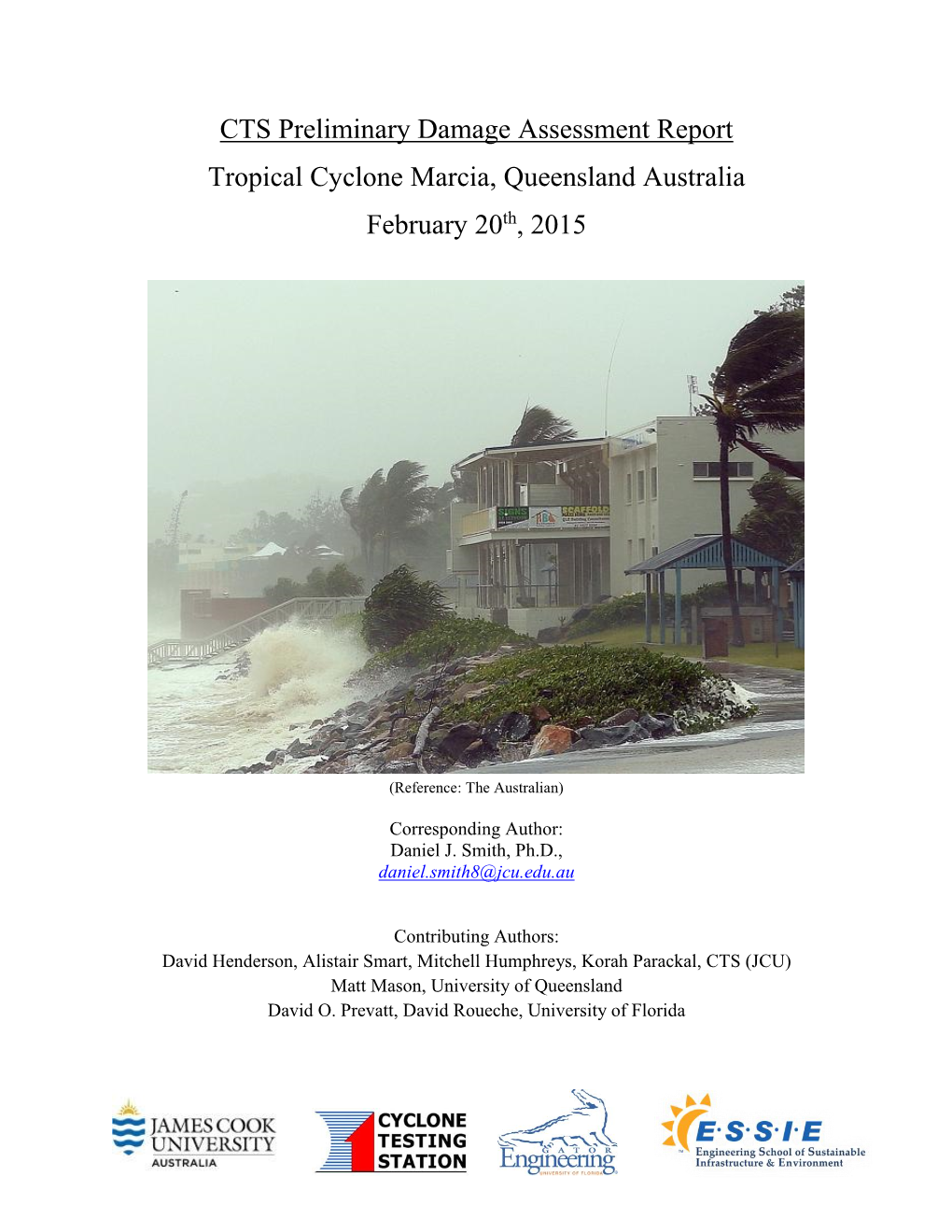 Cyclone Marcia, Queensland Australia February 20Th, 2015