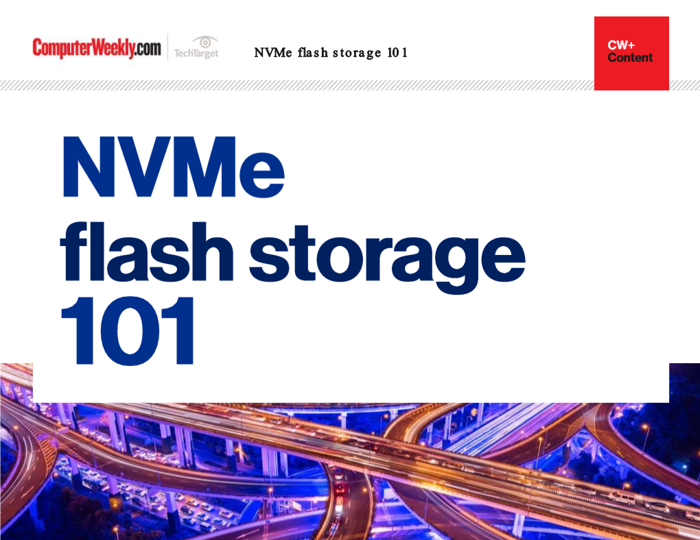 Nvme Flash Storage 101