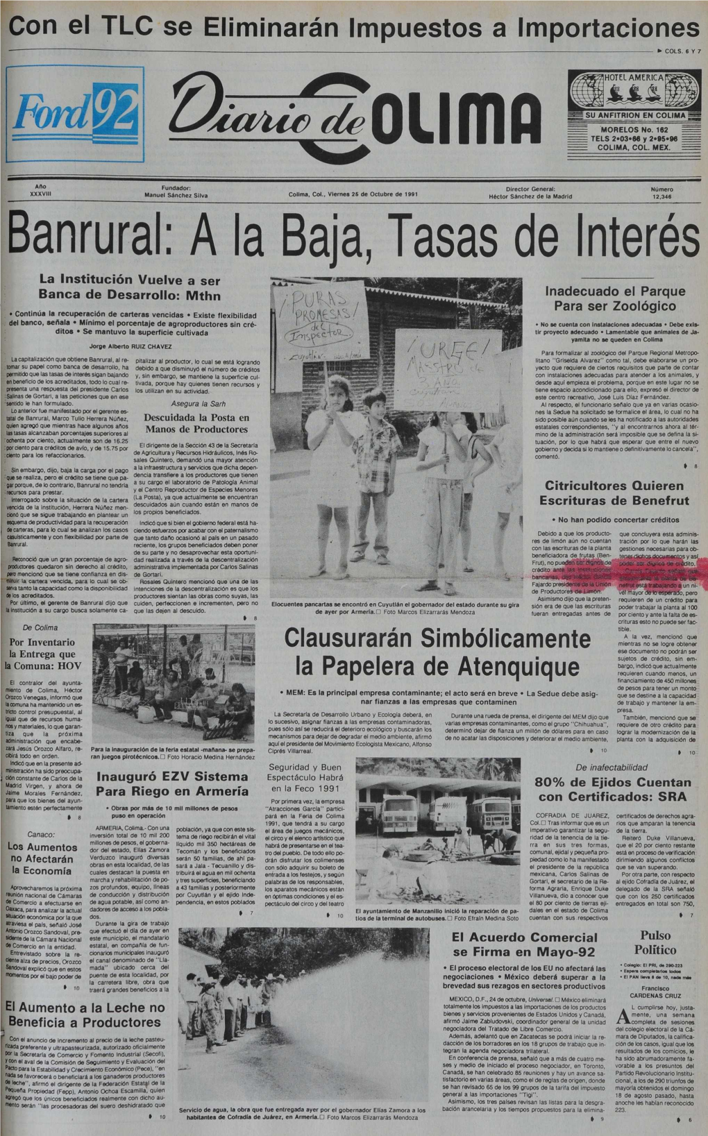 Banrural: a Labaja, Tasas De Interés