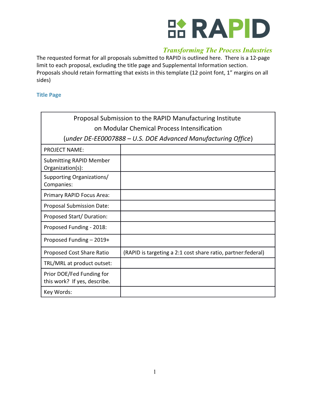 Transforming the Process Industries