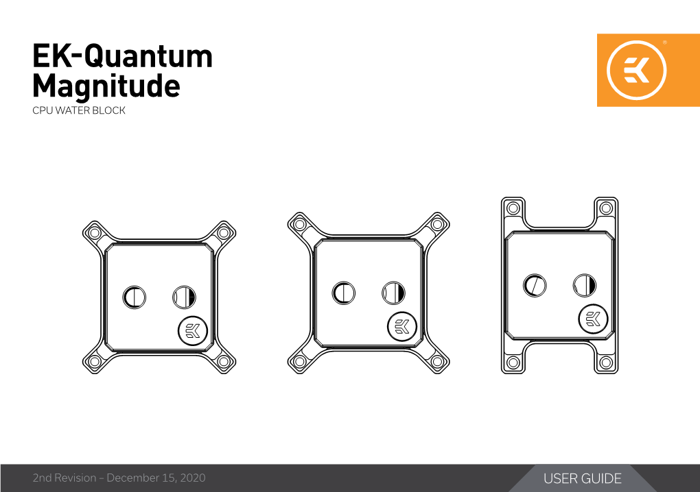 EK-Quantum Magnitude CPU WATER BLOCK