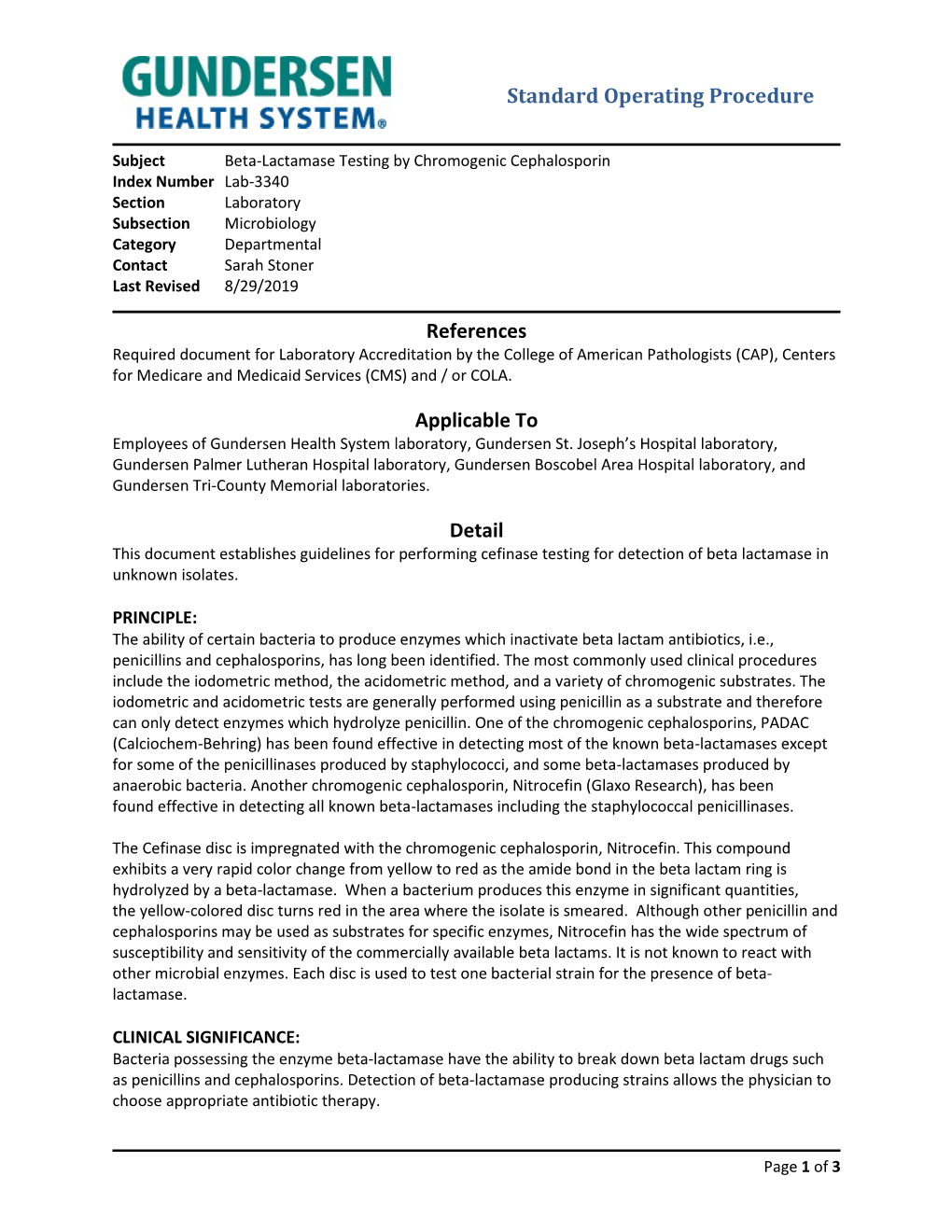 Beta-Lactamase