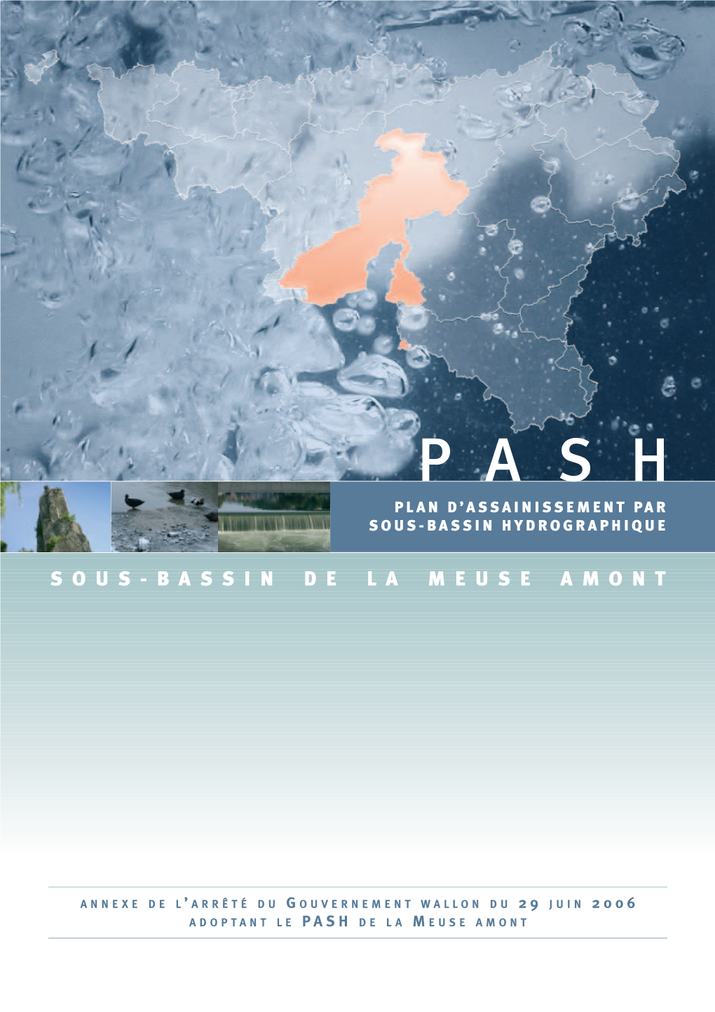 P a Sh Plan D’Assainissement Par Sous-Bassin Hydrographique