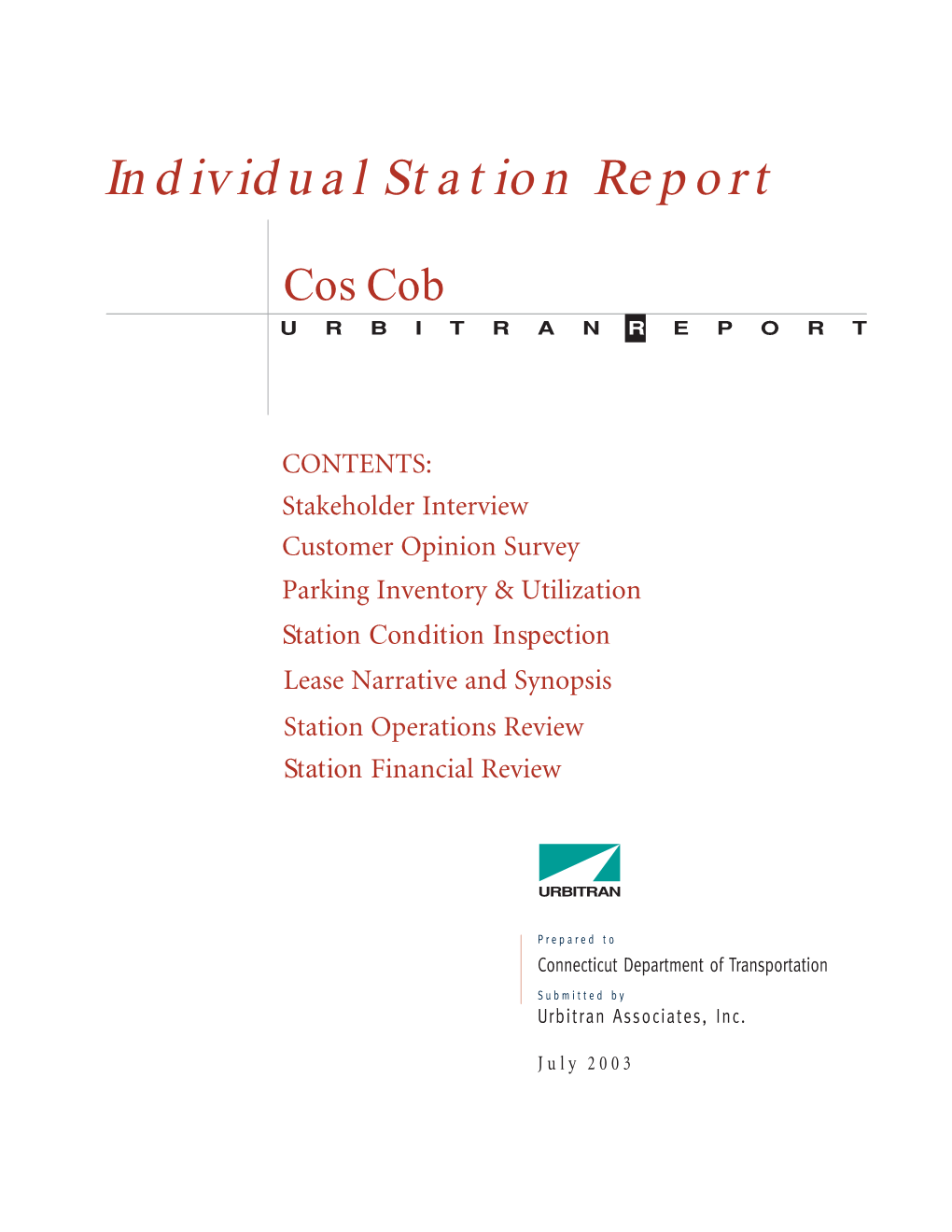 Individual Station Report