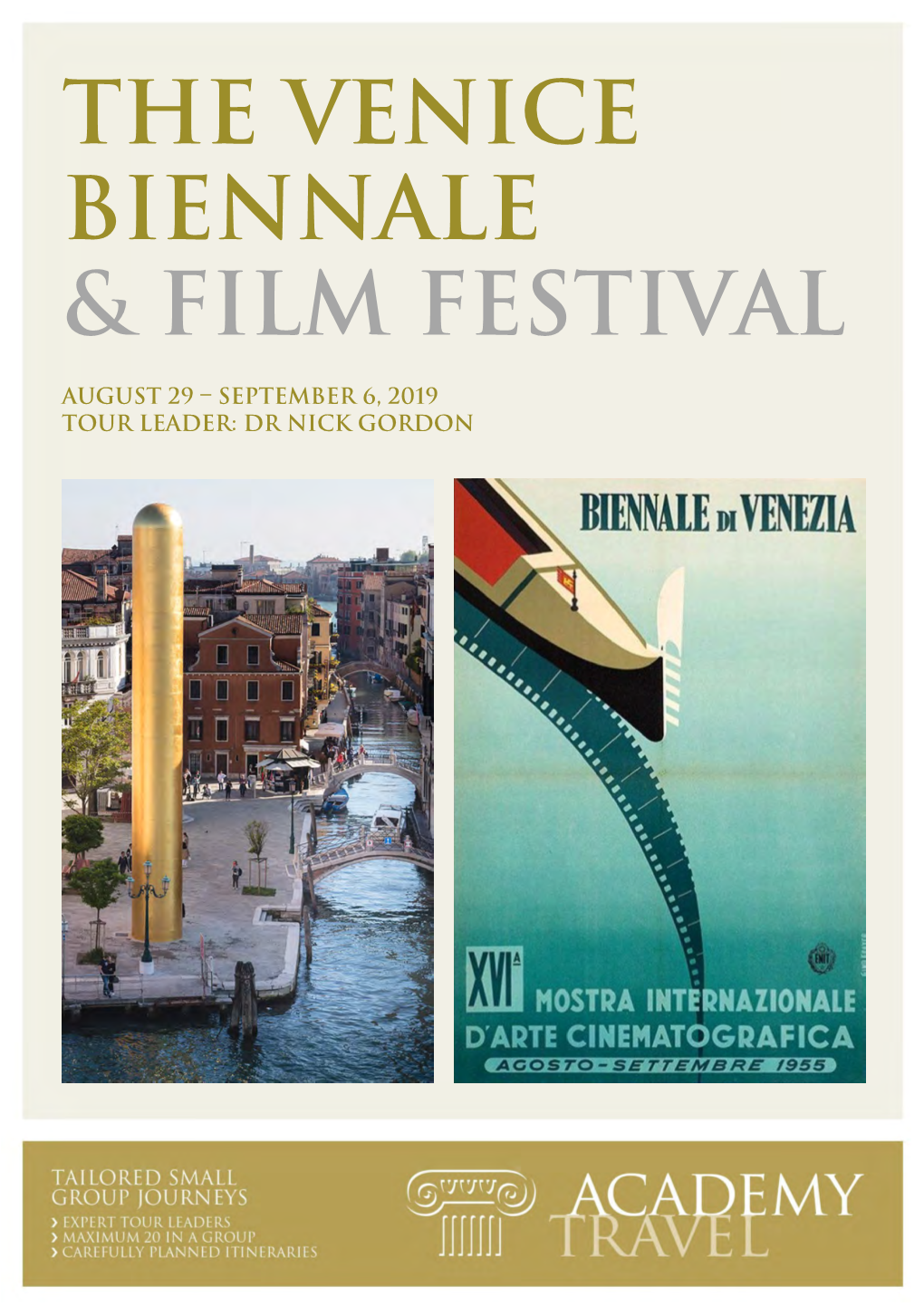 The Venice Biennale & Film Festival