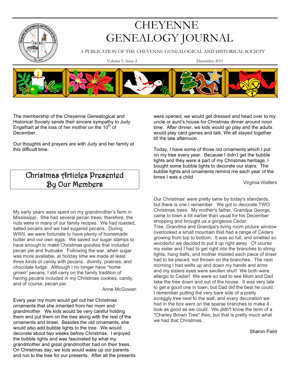 December 2011 Newsletter.Pdf