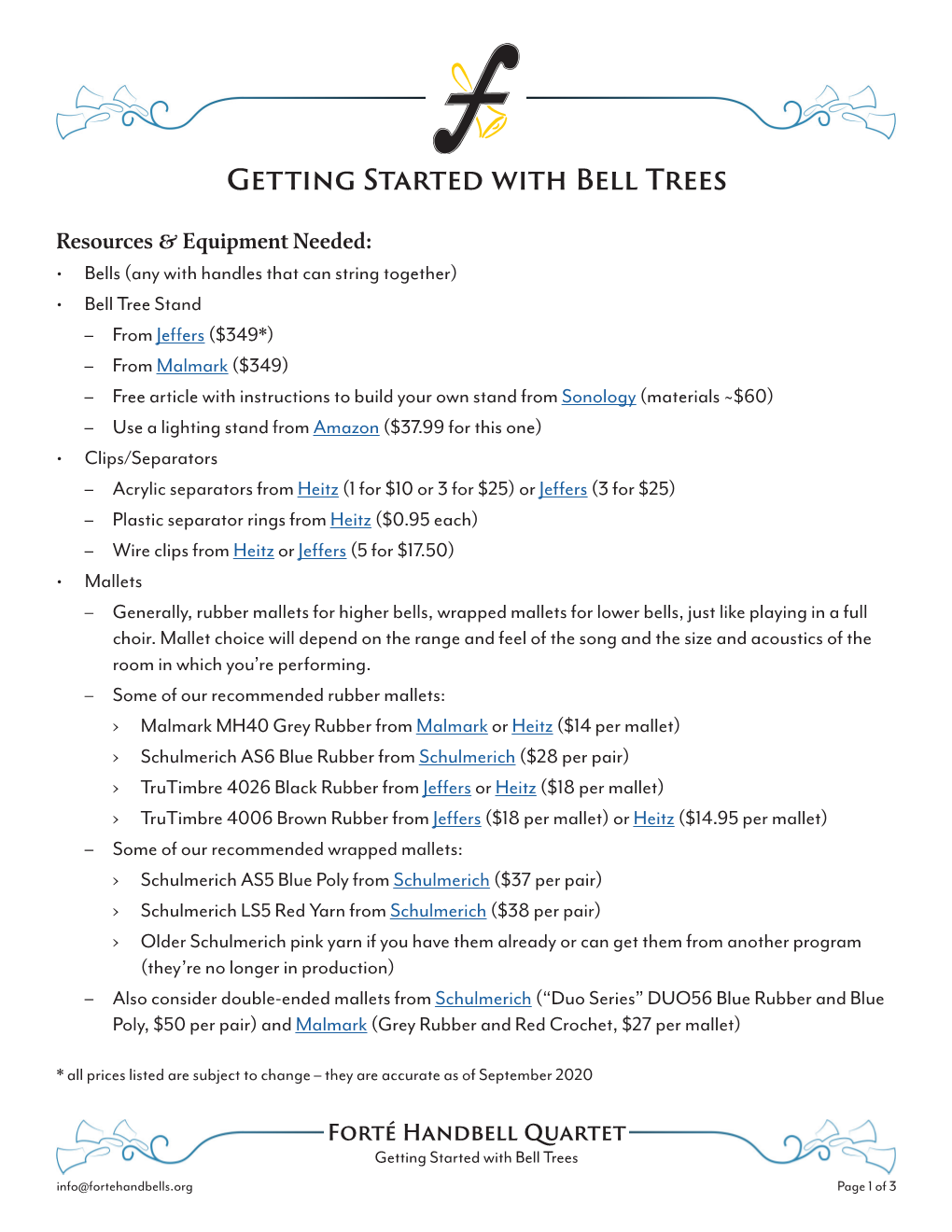 Getting Started with Bell Trees