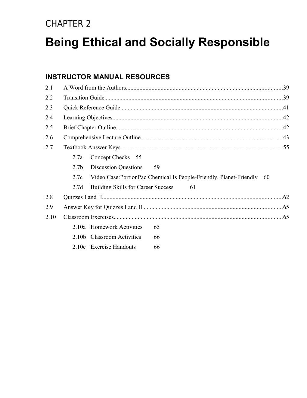 Chapter 2 Being Ethical and Socially Responsible 75