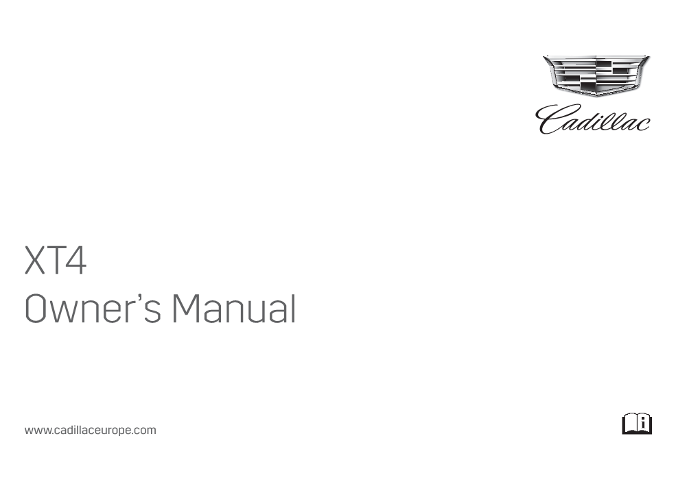XT4 Owner's Manual