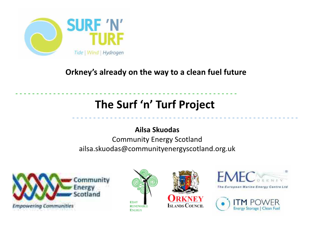 The Surf 'N' Turf Project