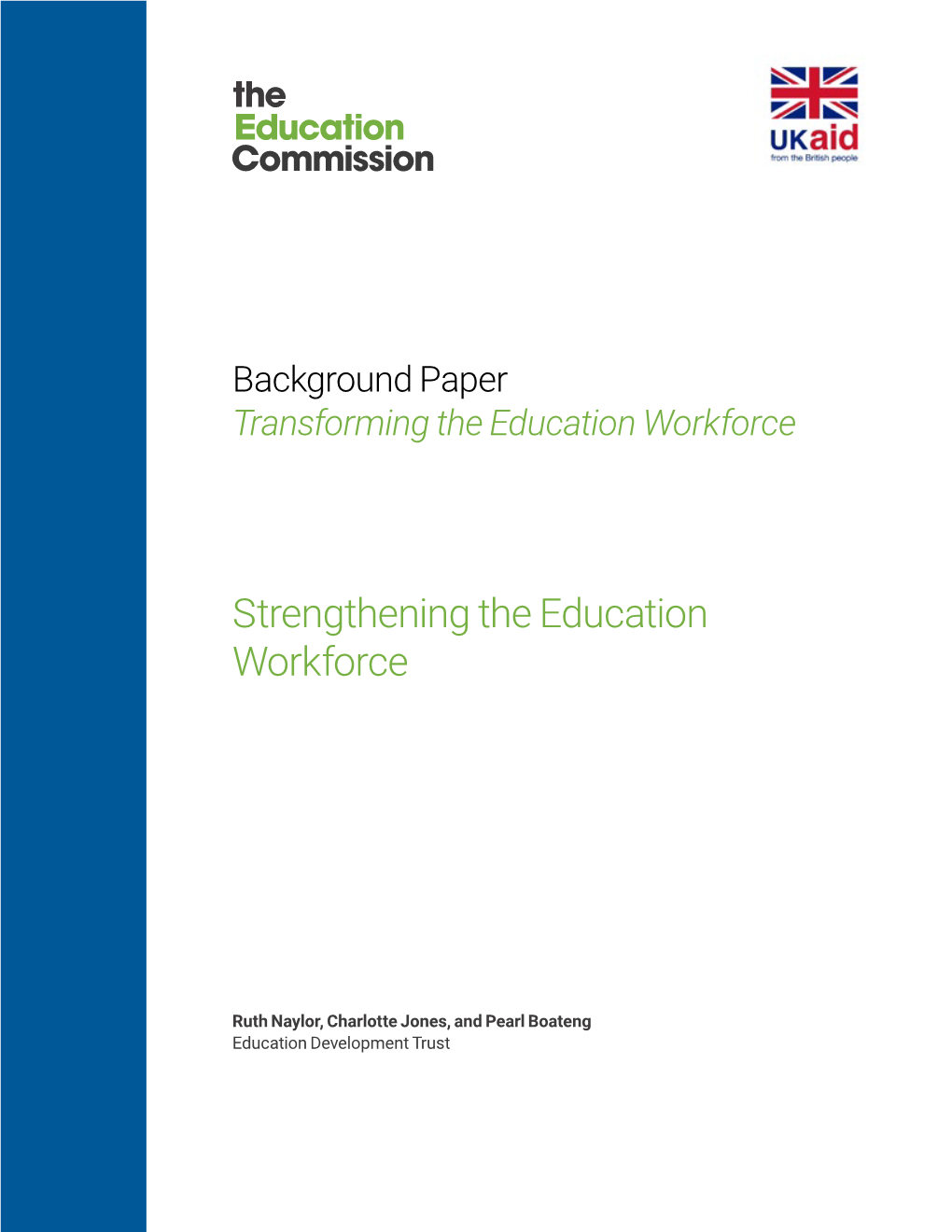 Strengthening the Education Workforce