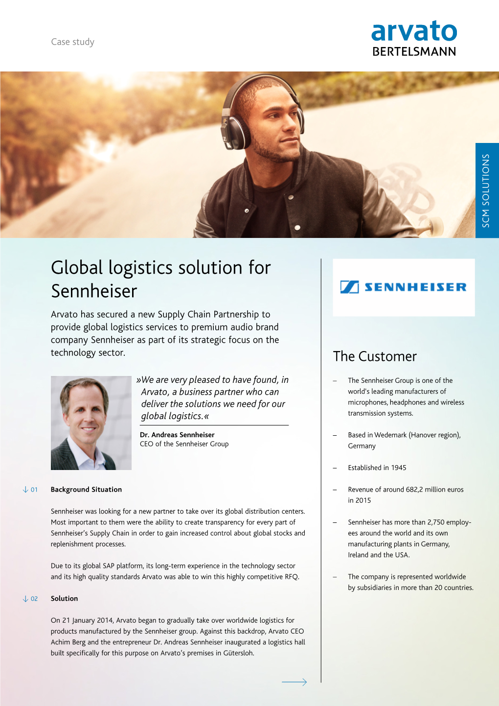 Global Logistics Solution for Sennheiser