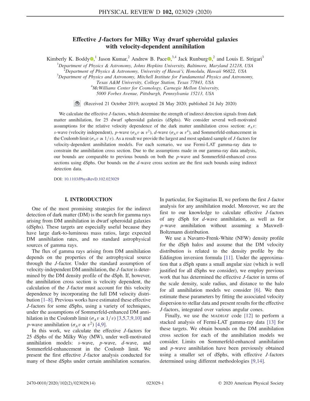 Effective J-Factors for Milky Way Dwarf Spheroidal Galaxies with Velocity-Dependent Annihilation