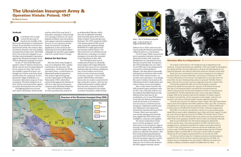 The Ukrainian Insurgent Army &