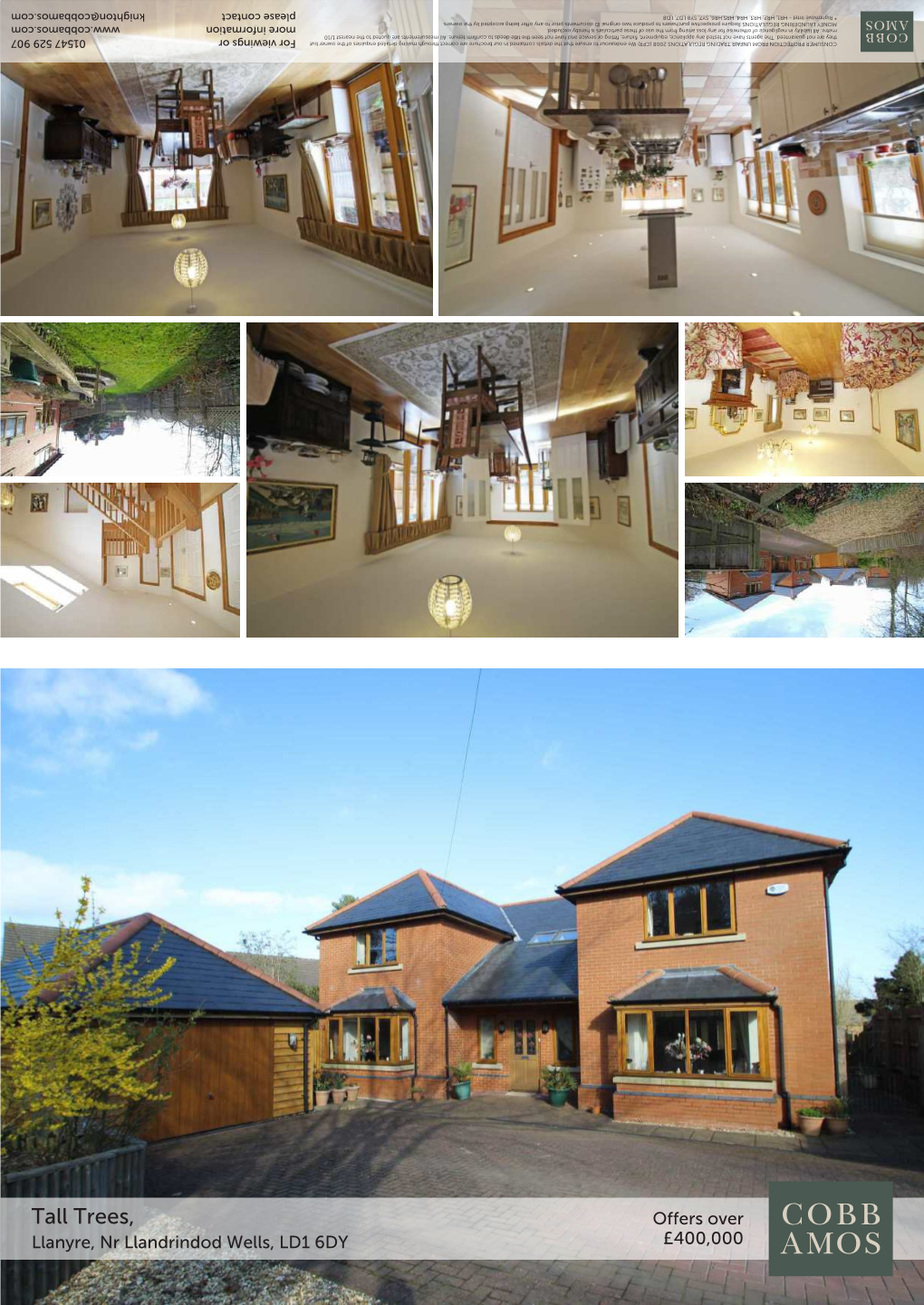 Tall Trees, Offers Over Llanyre, Nr Llandrindod Wells, LD1 6DY £400,000 Tall Trees, Llanyre Nr Llandrindod Wells LD1 6DY