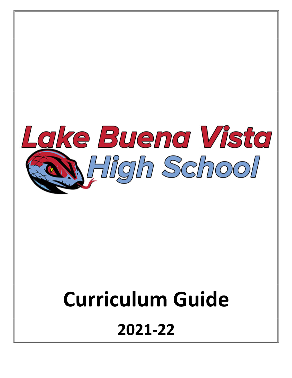 Curriculum Guide 2021-22