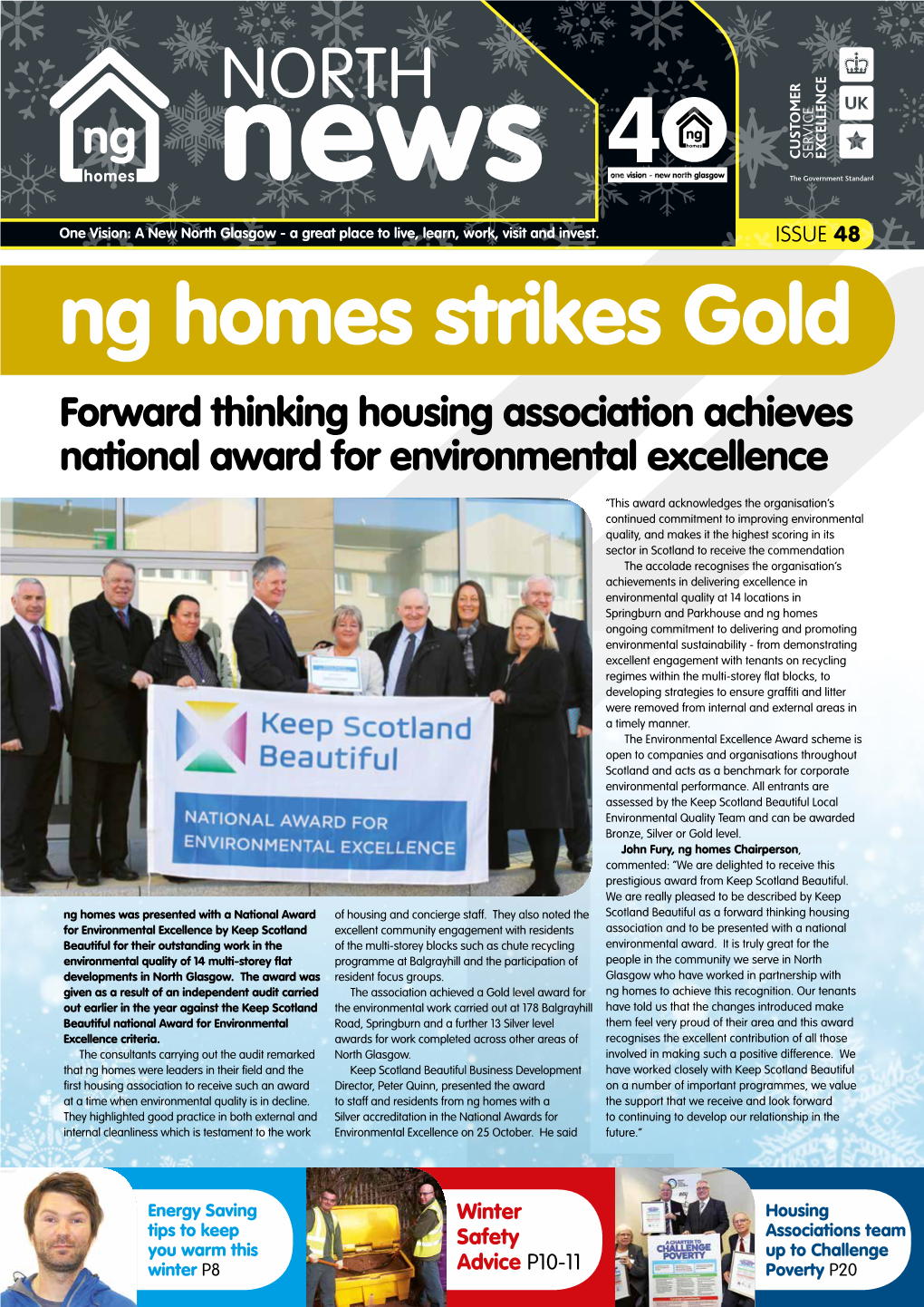 Forward Thinking Housing Association Achieves National Award for Environmental Excellence
