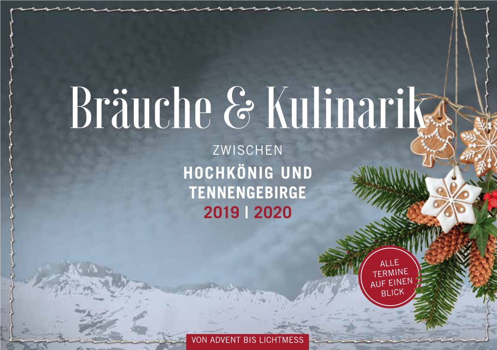 Hochkönig Und Tennengebirge 2019 | 2020