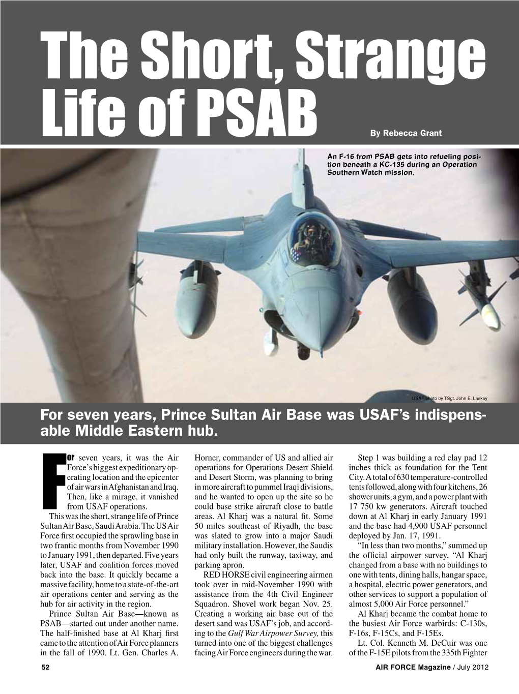 The Short, Strange Life of PSAB