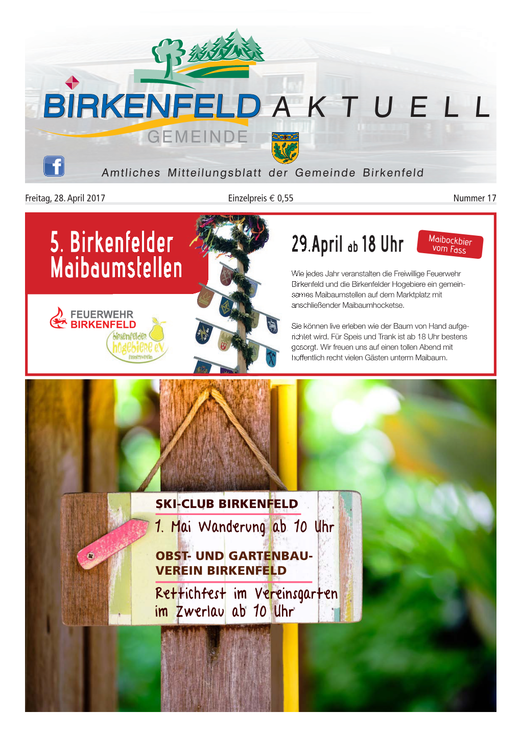 5. Birkenfelder Maibaumstellen