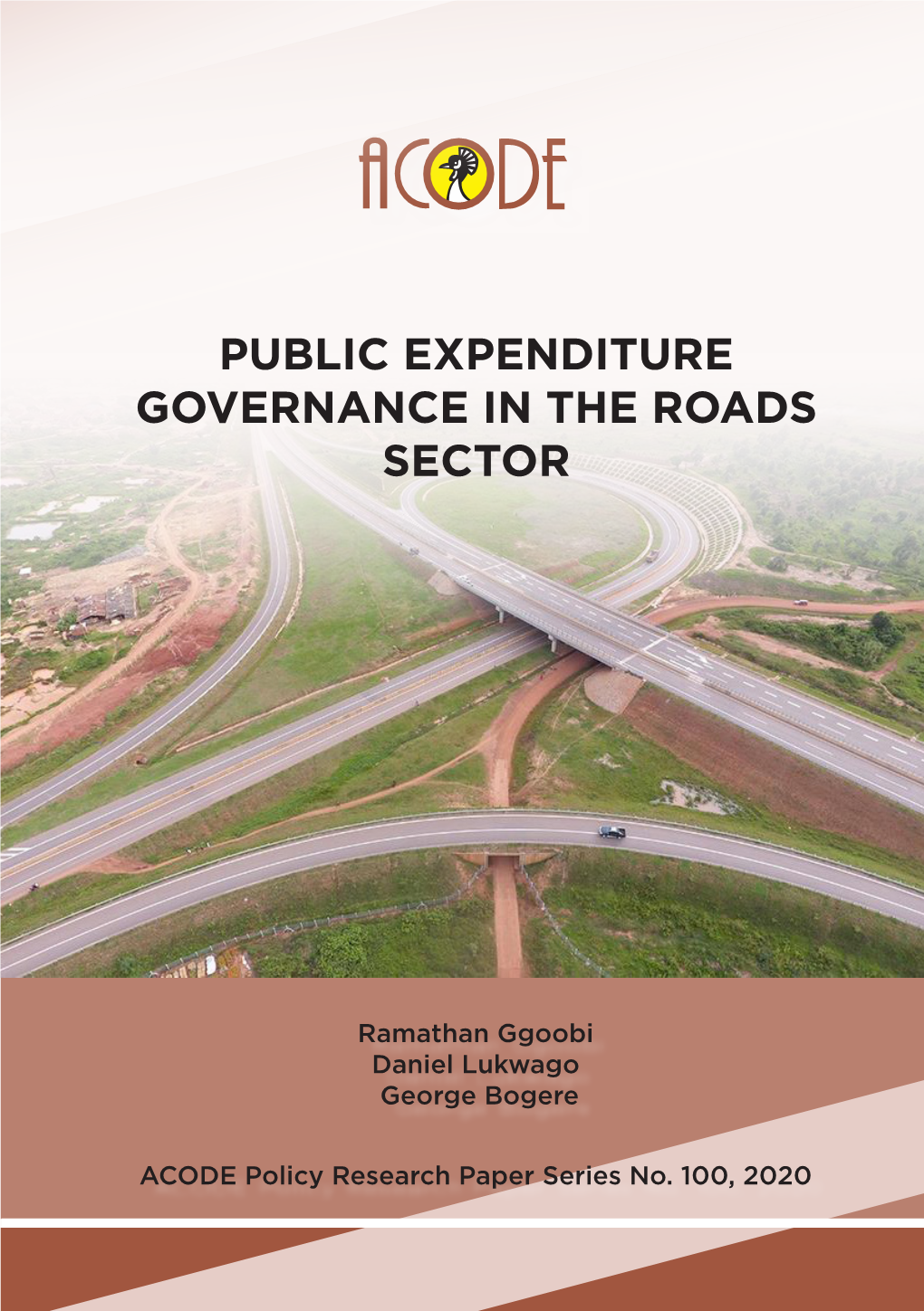 Public Expenditure Governance in the Roads Sector