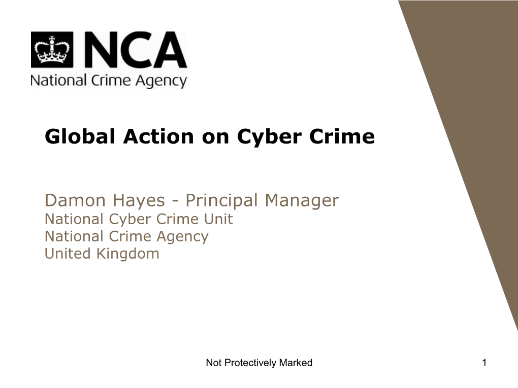 Global Action on Cyber Crime