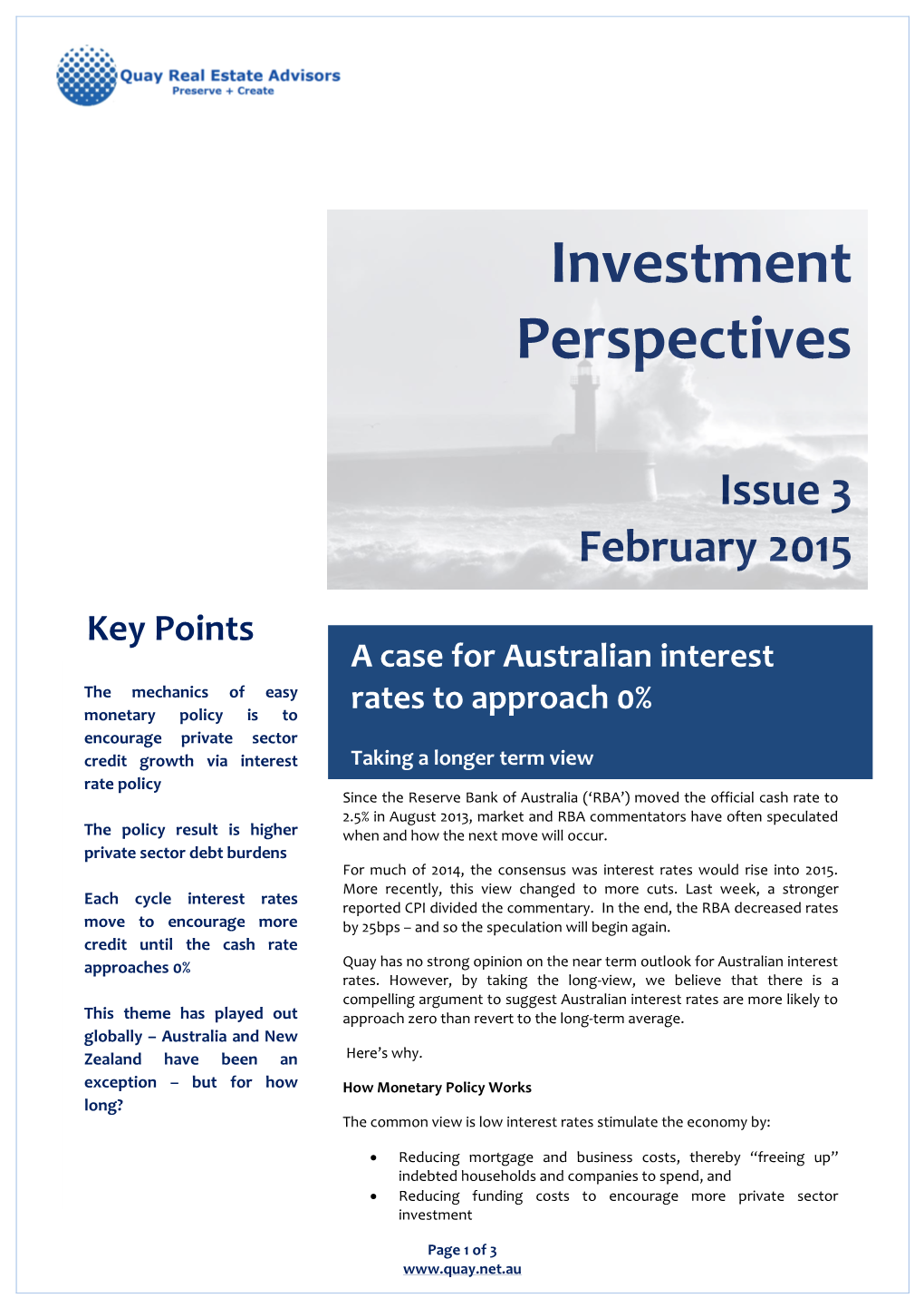 Investment Perspectives