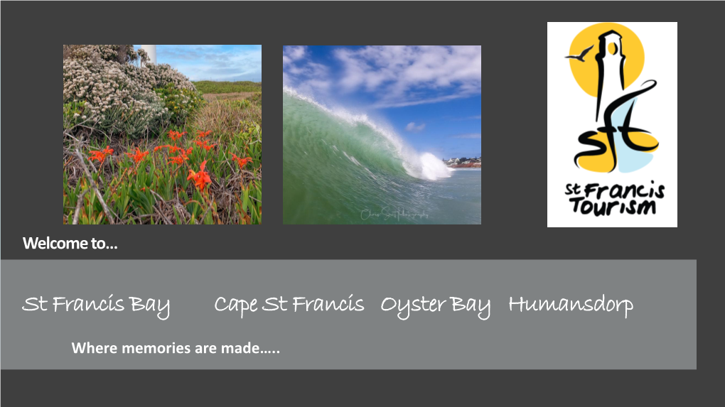 St Francis Bay Cape St Francis Oyster Bay Humansdorp