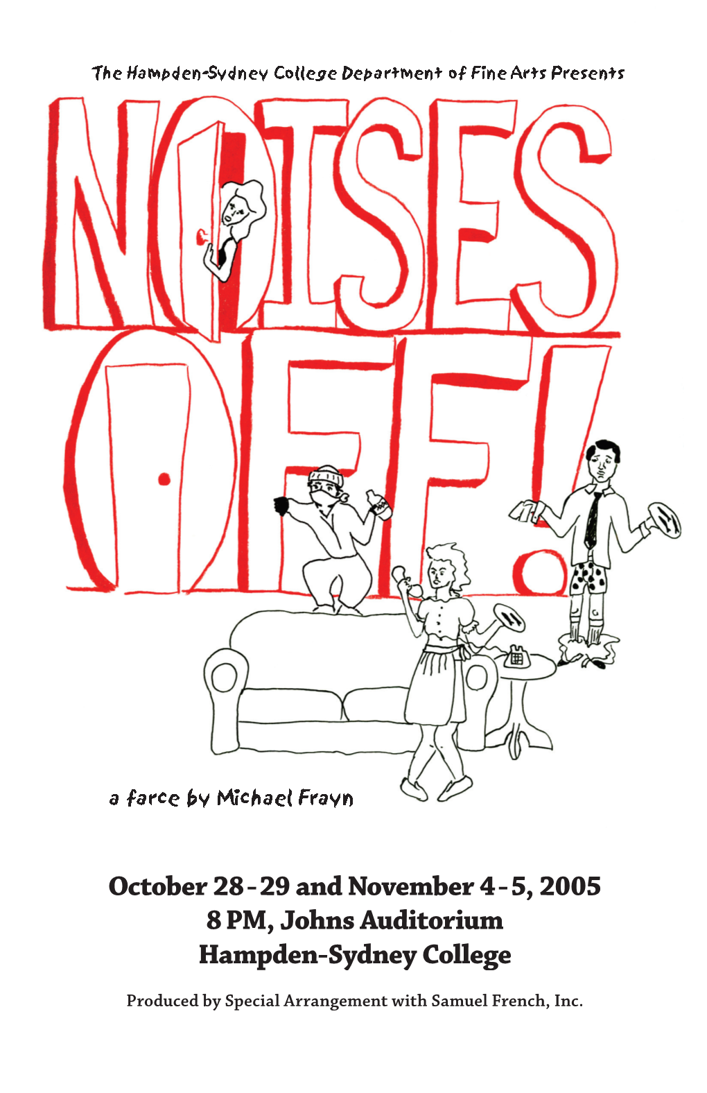 Noises Off Program.Indd