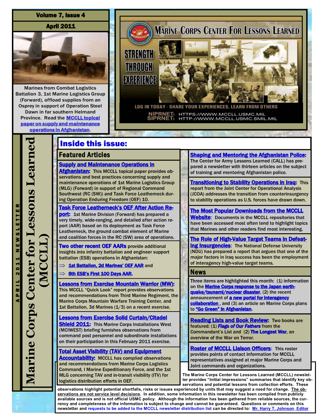 Draft MCCLL April 2011 Newsletter.Mdi