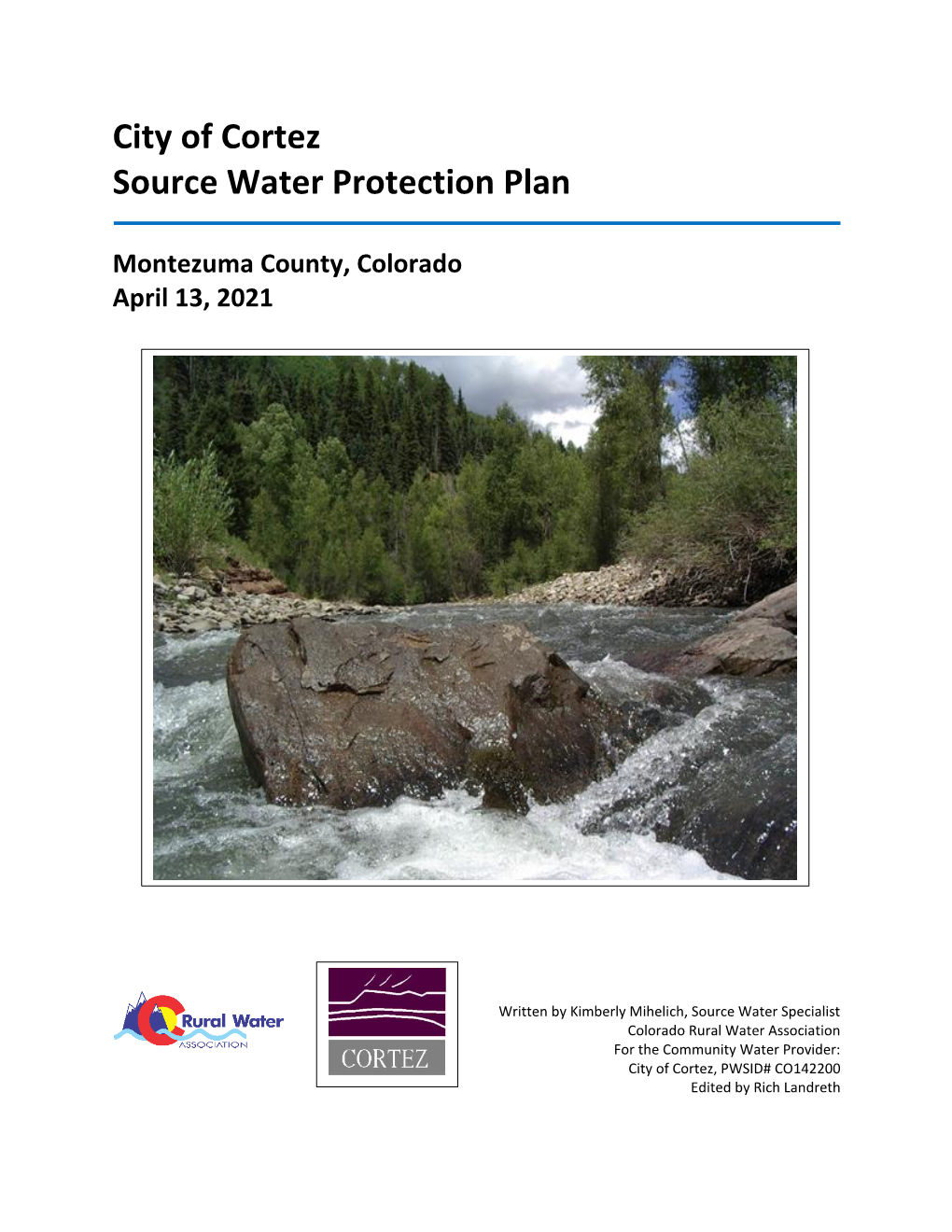 City of Cortez Source Water Protection Plan